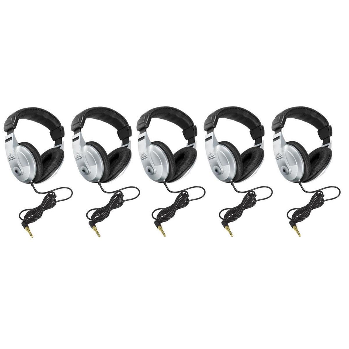 5 Pack HPM1000 Multi-Purpose Stereo Headphones