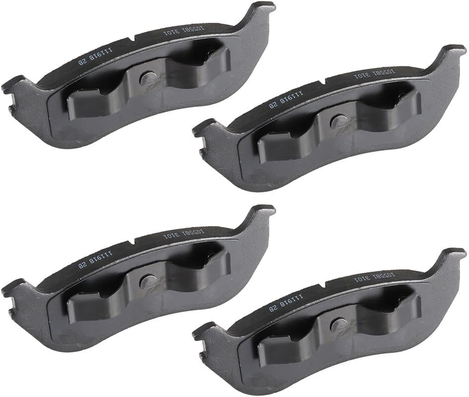 ECCPP D881-7907 4pcs Rear Semi Metallic Disc Brake Pad Set Fit For Ford For Explorer 2002-2005,For Mercury Mountaineer 2002-2005