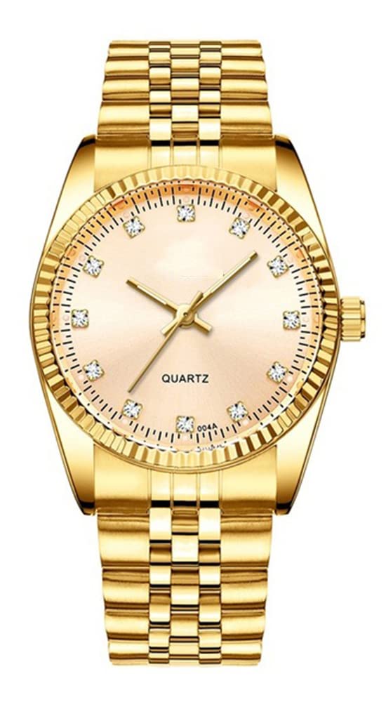 Couple Watches Fashion Silver Stainless Steel Pair Watches Men and Women Matching Quartz Wrist Watches Gifts Set of 2