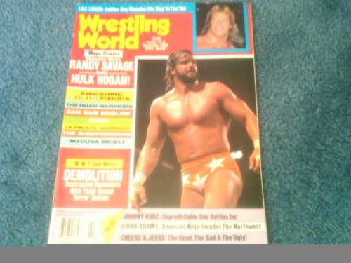Wrestling World November 1988 WWF WWE WCW ECW NWO NWA AWA ("Mega Powers" Macho Man Randy Savage* Hulk Hogan, Road Warriors, Bam Bam Bigelow, Sting, Ultimate Warrior, The Sheepherders, Madusa Miceli, Emolition, Brian Adams, Johnny Rodz, Lex Luger, Bus