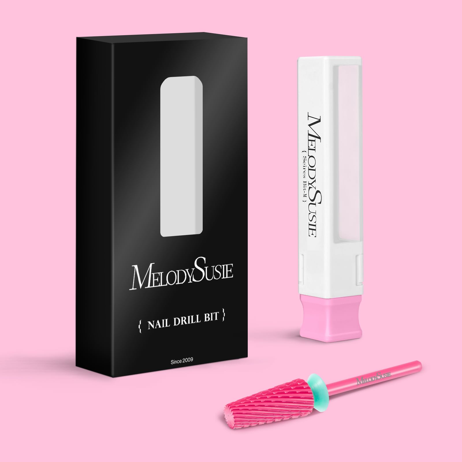 Brocas profesionales 5 en 1 para uñas, brocas multifuncionales de carburo de tungsteno de 3/32 pulgadas, adecuadas para manicura, pedicura, cutícula, esmalte en gel, brocas de técnicos, 7