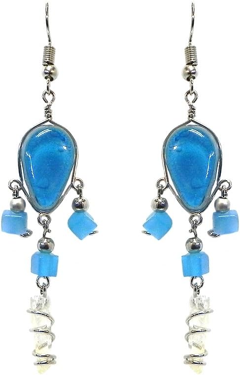 宝石質ガーネットAAAのフープピアス／モザンビーク産・しずく型・K16GP仕上げ 宝石質ガーネットAAAのフープピアス／モザンビーク産・しずく型・K16GP