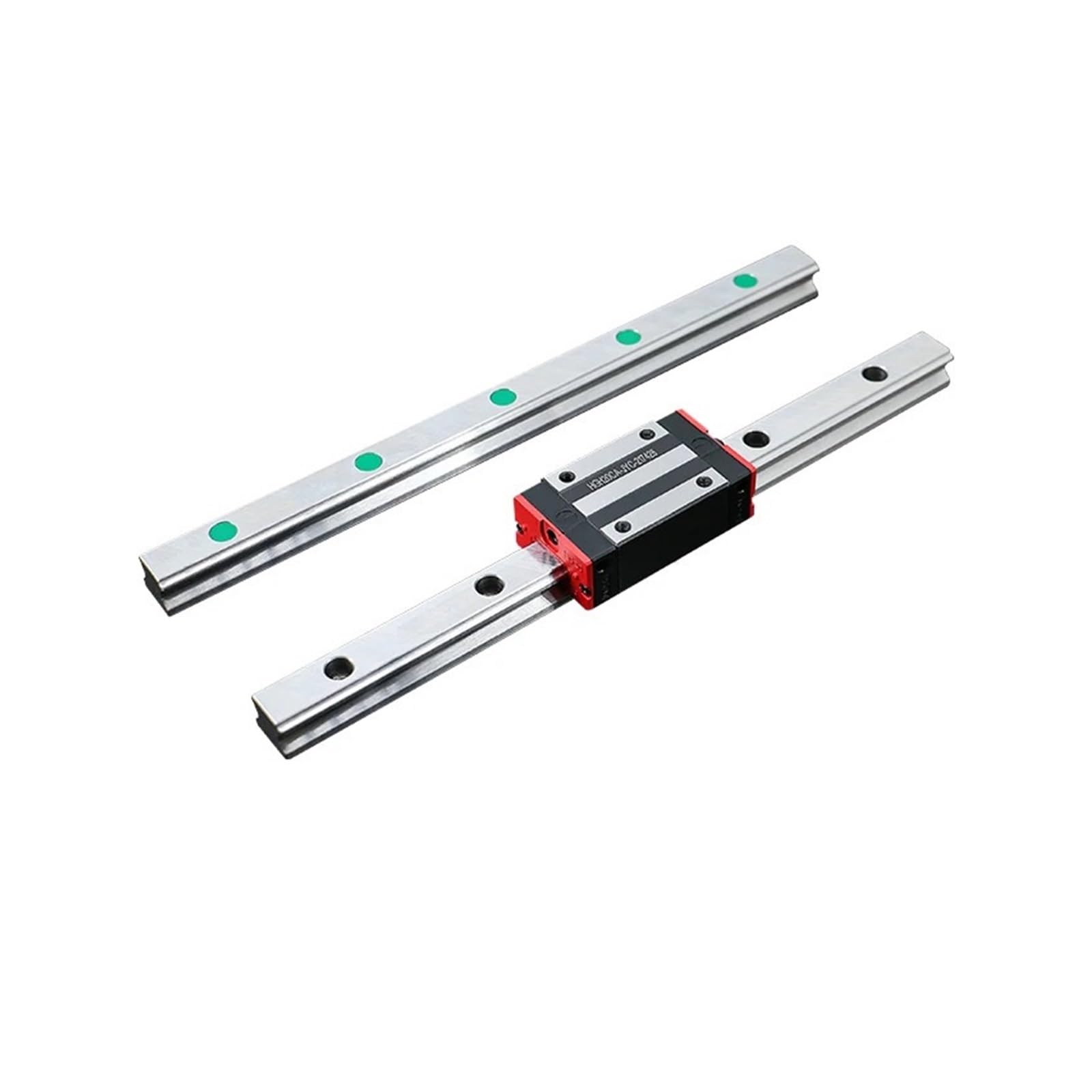 CNC guide 2pcs HGR25 linear square rail 200mm-1000mm + 4pcs slides carriages HGH25CA or HGW25CC for CNC parts catholic(HGW25CC,350mm)