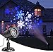Price comparison product image EAMBRITE Snowflake Projector Light LED White/Blue Rotating Snowfall Landscape Projection Decorative Christmas Lights for Birthday Wedding Theme Party Garden Home Winter Outdoor Indoor Decor