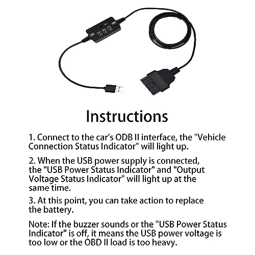 JEUCLEL USB OBD II Memory Saver