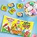 SOUR PATCH KIDS and SWEDISH FISH Mini Soft & Chewy Easter Candy Variety Pack, Bulk Candy, 50 Snack Packs