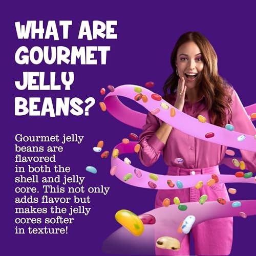 The Jelly Bean Planet Easter Egg Candy Jelly Beans Gift, Pack of 5, 8 oz x 5 - Gourmet Jellybeans with 36 Natural Fruit Flavors, Kosher, Gluten Free - Bunny Easter Egg Box, Allergen Friendly Gifting - image 6