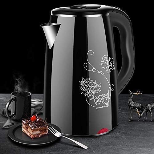 Hervidor eléctrico antiquemaduras con doble cuerpo 2.2L negro miniatura 3