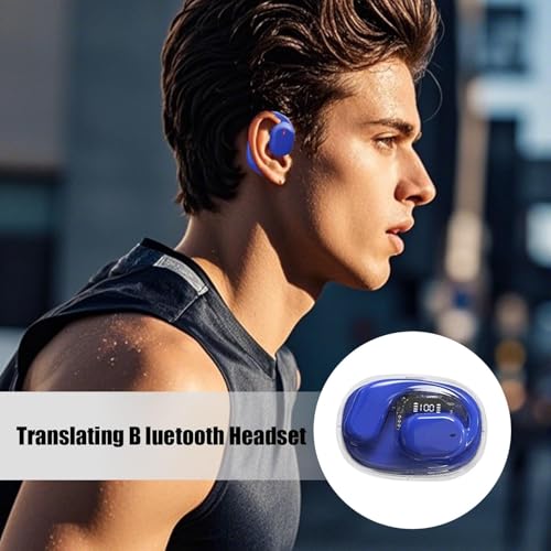 Image of Language Translator Earbuds, Portable Open Earbuds, AI Translator Earbuds, Wireless Translation Earbuds, Live Translation Earbuds, Travel Translation Headphones, Translation Wireless Earbuds, Tra