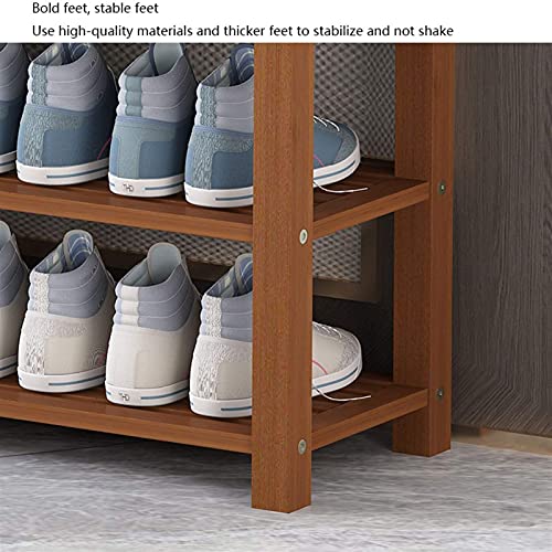 Support à chaussures en bambou et rangement d'armoire - 5