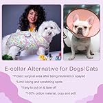 Kuoser Dog Recovery Suit for Dogs After Surgery,Professional Surgical Onesie for Female Male Dogs Spay Neuter,Soft Dog Surgery Suit Bodysuit for Abdominal Wounds Skin Disease,Light Purple Leopard XS - Image 5