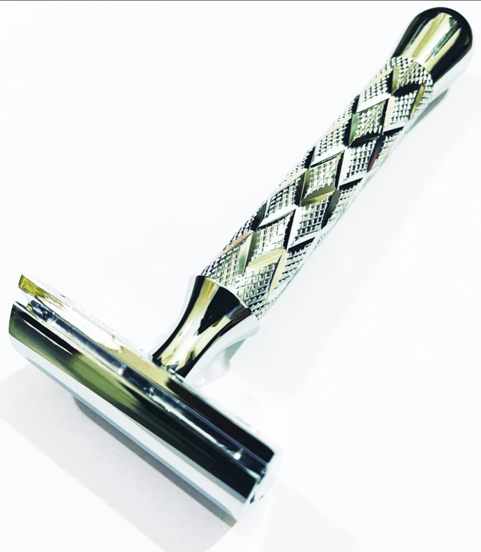 Romer-7 555 Premium Double Edge Hybrid Safety razor For men + SS Blade