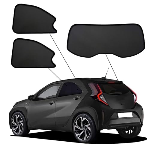 SunClip Privacy & Sun protection compatible with Toyota Aygo X 2022-