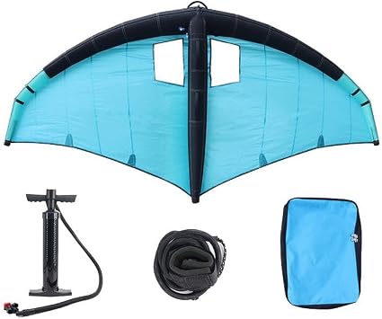 Inflatable Surfing Wing Windsurfing Sail Lightweight Stable Inflatable Kite Hydrofoil for Outdoor Surfing Kiteboard