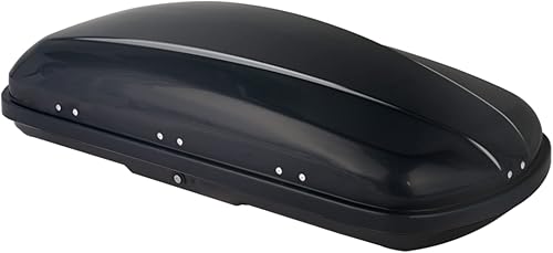 TUFFIOM Caja de carga para techo de 1165 pies cúbicos con llaves carcasa dura impermeable para almacenamiento de techo de viaje portaequipajes