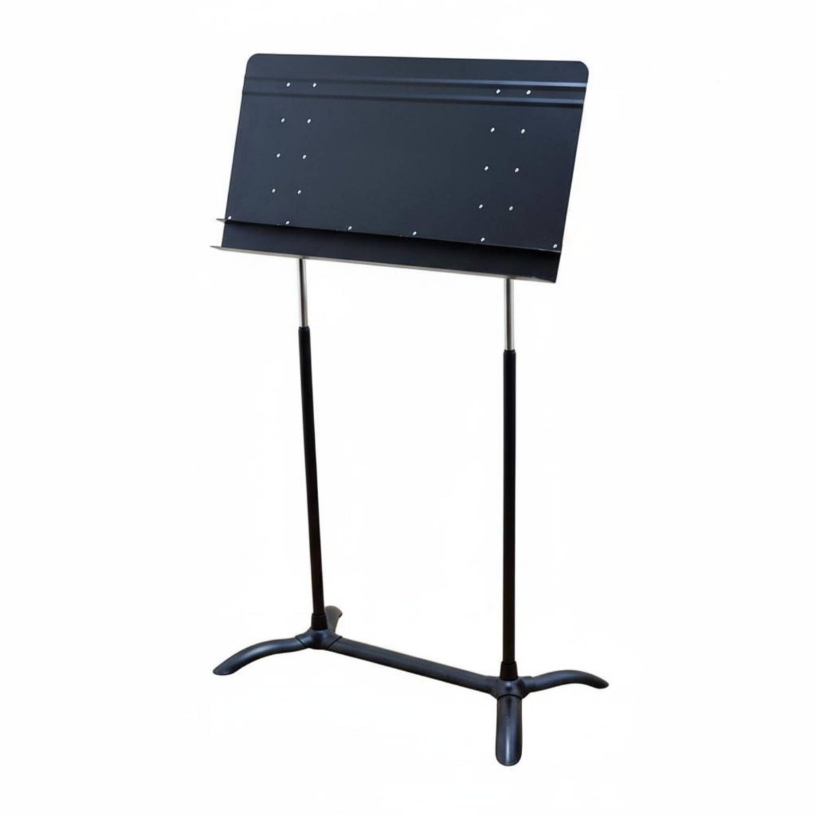 Atril de Orquesta Profesional Atril de Director Soporte de Partituras Base Estable Metal Ajustable Placa Extra Ancha Plegable Adecuado para Escuelas, color to 3