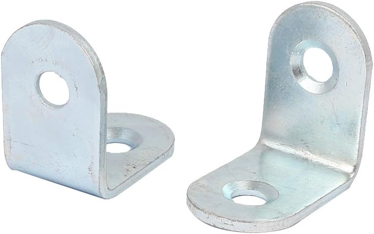 uxcell 25mmx25mm Iron L Shaped 90 Degree Corner Brace Angle Bracket Connector 20pcs