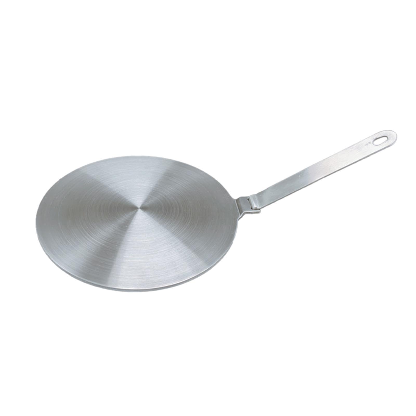 PUXZYAX Heat Diffuser Plate Excellent Across Several Cookware Types Ensures Safe Handling While Cooking On Electric Stove Or Induction Stainless Heat, 21.5cm