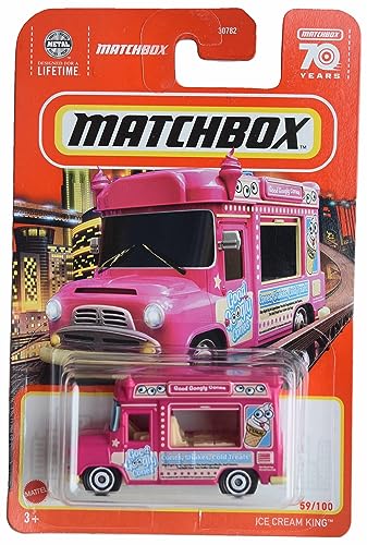 Matchbox Ice Cream King Camión de Helados miniatura 1