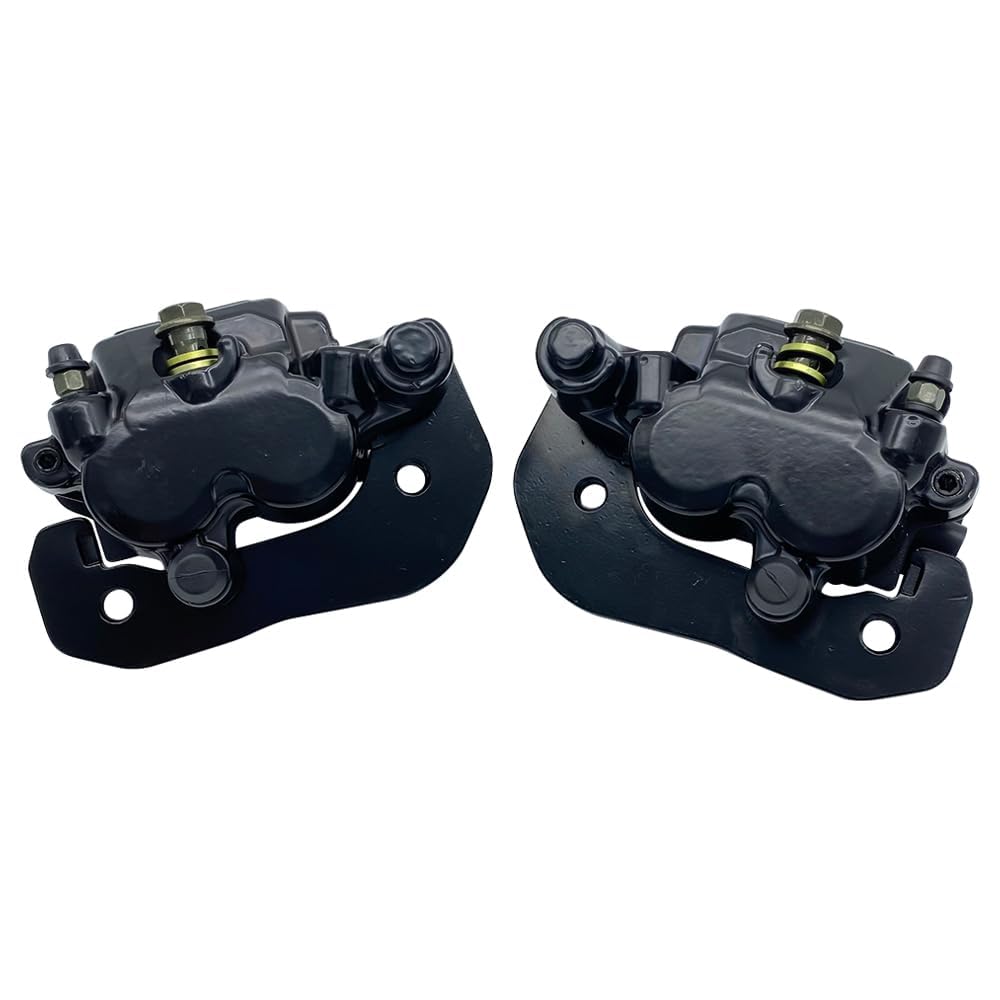 Étrier de frein avant gauche et droit compatible avec Can-Am Renegade 500 570 650 800 850 1000 Outlander 450 500 570 650 800 850 1000 avec coussinets avec Plaquettes de Frein