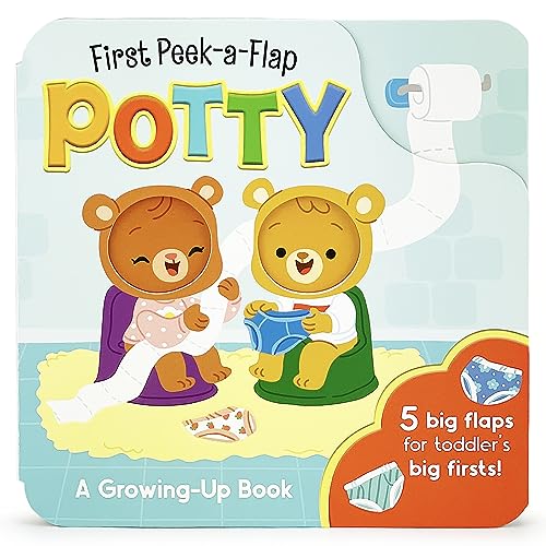 Image of Potty: A First Peek-A-Flap Book for Toilet Training: When You Think You Have to Go You Know It's Potty Time!