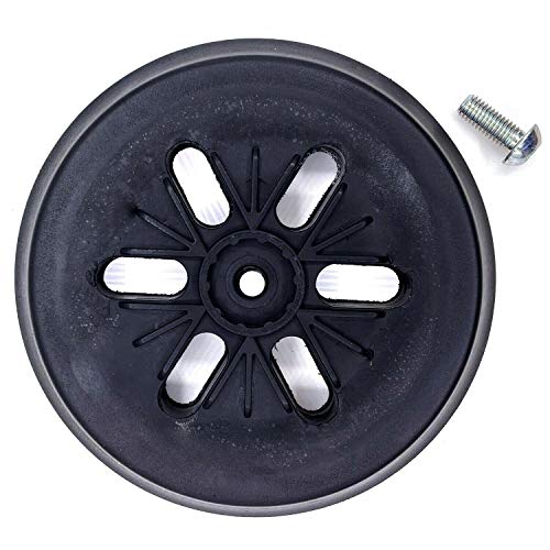 1 x platorello per aspirare la polvere, compatibile con levigatrice orbitale Bosch 150 mm GEX 125-150 AVE, PEX 15 AE con supporto in velcro per smerigliatrice eccentrica.