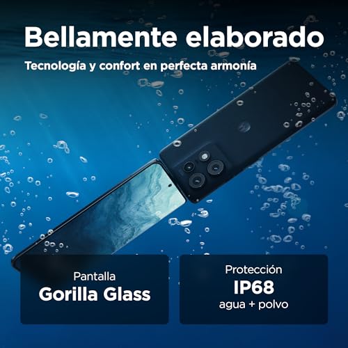 Motorola Edge 50 Pro 12/512GB, Pantalla pOLED Super HD 6,67" 1.5K, cámara 50MP con IA y teleobjetivo x3, Turbo Power de 125W (Incluido), Dual SIM, Negro - Imagen 3