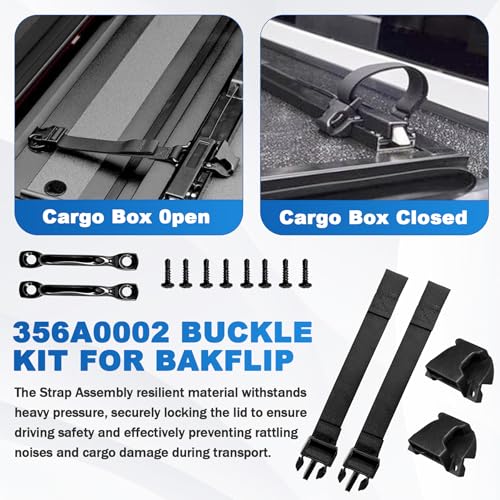 Image of 356A0002 Buckle Kit Bed Cover Buckle /Strap Assembly