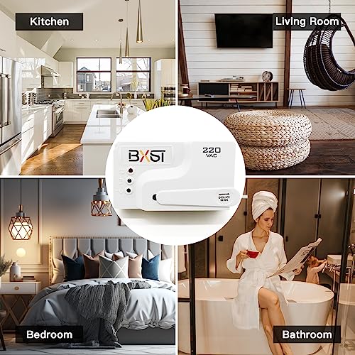 Bseed Wiring Surge Protector,Adjustable Voltage,Power Suppressor Protector With Protected Light Indicators For Refrigerator/Tv/Air Conditioning/Computer And Other Home Appliances, 220V 3520W-1Pack #TOP2