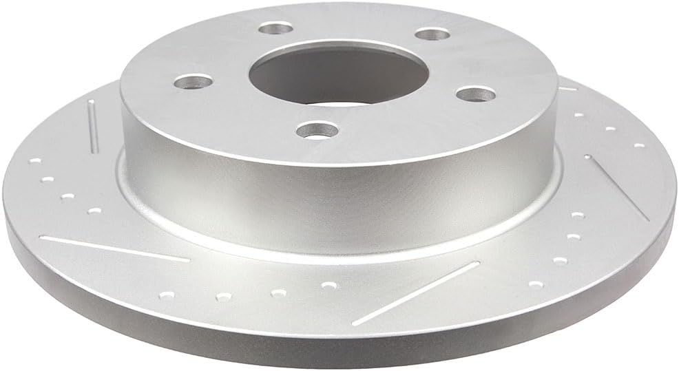 ECCPP 54011 54017 Front Vented & Rear Solid Disc Brake Rotors Fit For Ford For Mustang 1994-2004