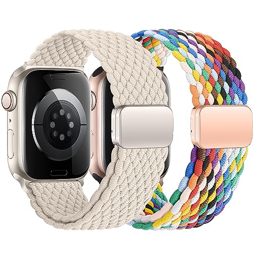 Bracelet Apple Watch SE tressé nylon 40mm 41mm 38mm