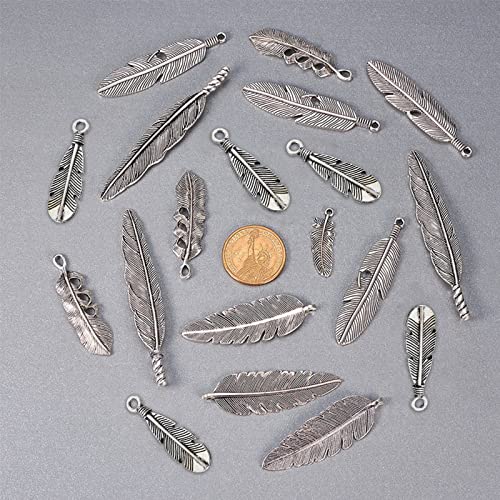 PandaHall Elite 1 Scatola 30PCS Pendenti Ciondoli