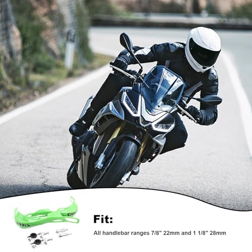 Protège-mains pour moto tout-terrain et guidon de VTT robuste