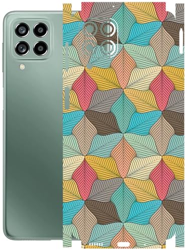 Image of AtOdds - Full Body Back Screen Guard Protector Film - Lamination Wrap Skin Sticker Compatible with Samsung Galaxy M53 (5G) | Scratchproof Matte Finish (Autumn)
