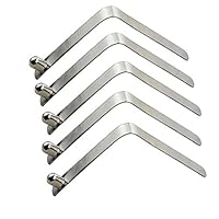 50 Stück Federknopf-Clips - Schnellverschluss Für Zelt, Kajak & Camping