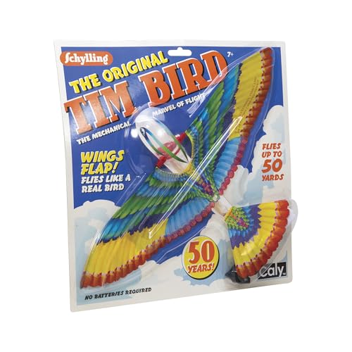 Image of Schylling Tim Flying Bird Toy Figure,for Kid,multicolor