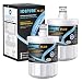 ICEPURE PRO NSF 53&42 Certified reduce 99.6% lead and more Refrigerator Water Filter Compatible with LG LT500P,5231JA2002A,ADQ72910901,GEN11042FR-08,Kenmore 9890 2PACK
