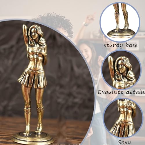 Estatua miniatura cuerpo mujer sexy de latón miniatura 3