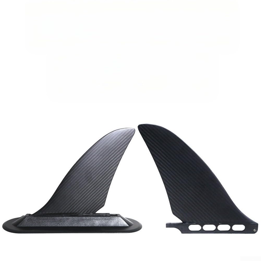 Aleta de surf de fibra de carbono de alto rendimiento, timón ligero de cola de pez de 94 g para carreras y cruceros, construcción con elegante aspecto gris, compatible con la mayoría de cajas de