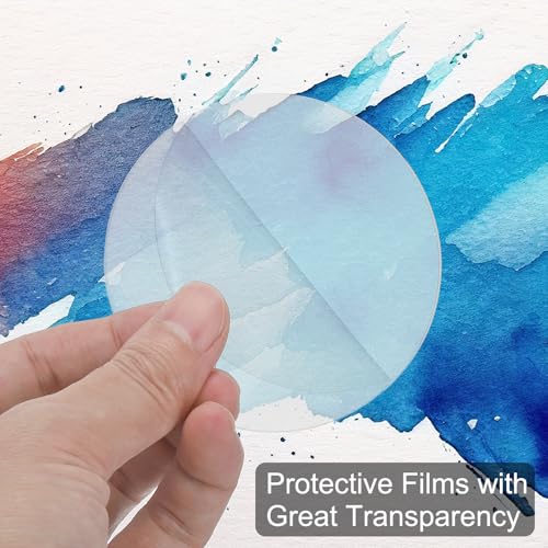 Image of PATIKIL 3 inch Acrylic Circles, 30Pcs 0.12 inch Thickness Round Acrylic Sheets Acrylic Circle Blanks Cake Disc Panel for Sign DIY Craft Project, Paintings, Picture Frame, Table Top, Clear