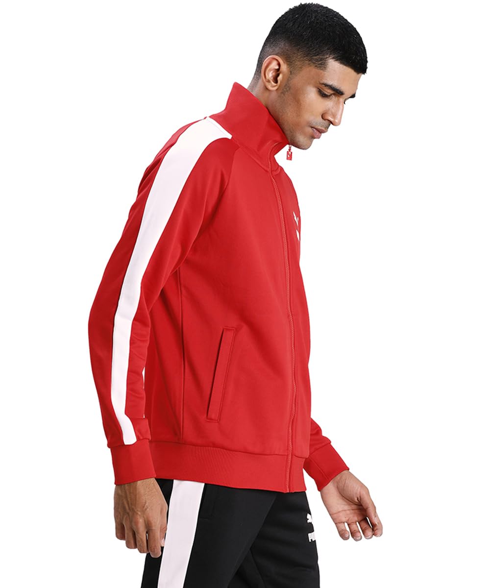 PUMA Kurtki sportowe z rozgrzewaniem i treningiem Mężczyźni Iconic T7 kurtka dresowa
