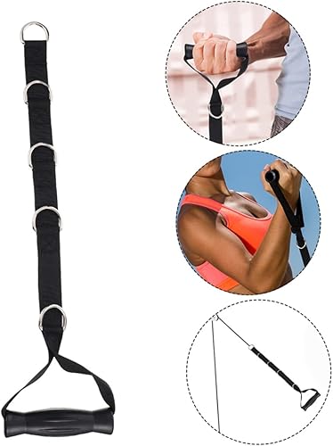 Miniatura 8 de Kisangel 2 unids Fitness Band Ejercicio Asas Correa Ejercicio Resistencia Bandas Ejercicio Accesorios Ejercicio Tensión Correa Accesorios Deporte