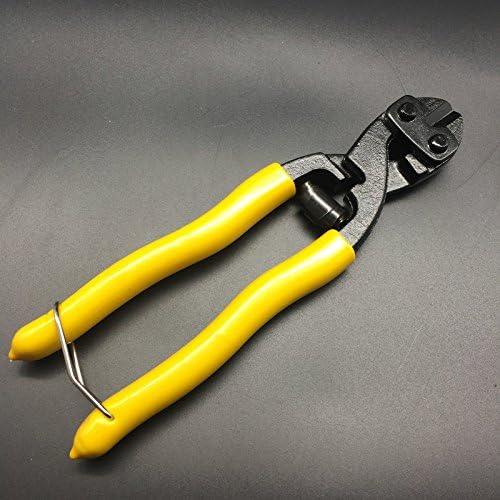 NUZAMAS 10 Inch Fencing Pliers and 8 Inch Mini Bolt and Wire Cutter Set, for Fence Pliers Multi Purpose Parrot Beak Head Plier Bolts Chain Cable Cutting