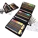 Matite Colorate Artistico Kit per Schizzo e Disegno,12 Disegni Matite e 72colori Matite Colorate,Set di Matite da Creativa Colori con Strumento di Schizzo in Astuccio Portapenne Grande