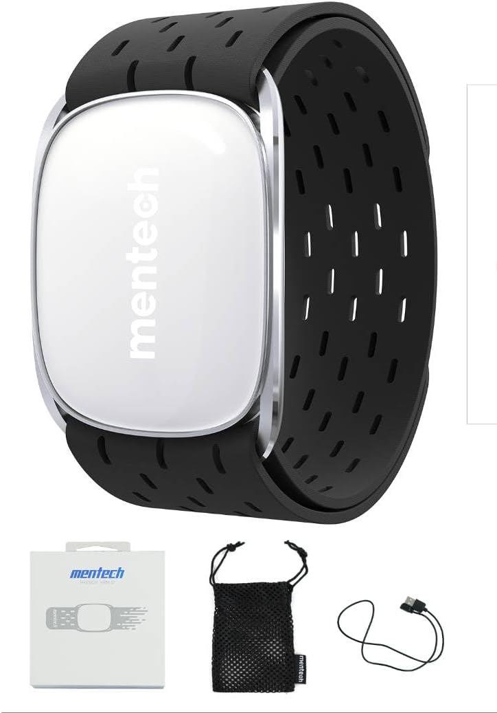 Passion Heart Rate Armband – 140+ Hours Ultra-Long Battery, ANT+/Bluetooth Dual Mode, High-Precision Dynamic Monitoring, 19g Lightweight Design, Multi-Sport Modes