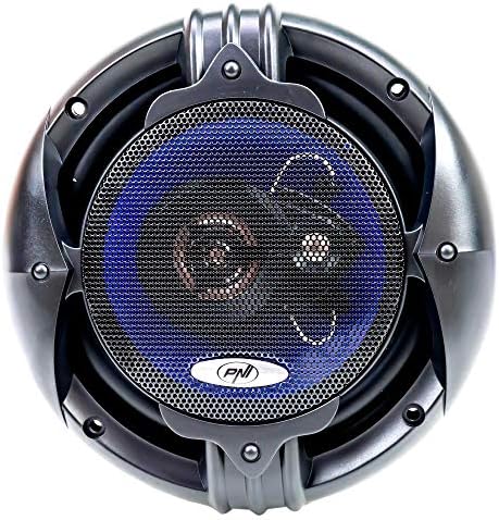 Altoparlanti Coassiali Auto 6,5 Pollici 120W (30W RMS) 4 Ohm | Casse Auto 2 Vie Con Tweeter Mylar E Cono In PP, 1 Coppia