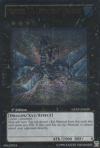 Amazon.com: Yu-Gi-Oh! - Number 17: Leviathan Dragon (GENF