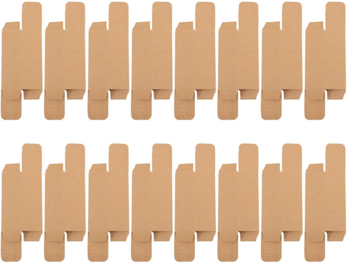 KOMBIUDA Luxury Lip Gloss Cases Paper Case for Lipstick Wrapping Small Boxes Bulk for Lip Makeup Storage