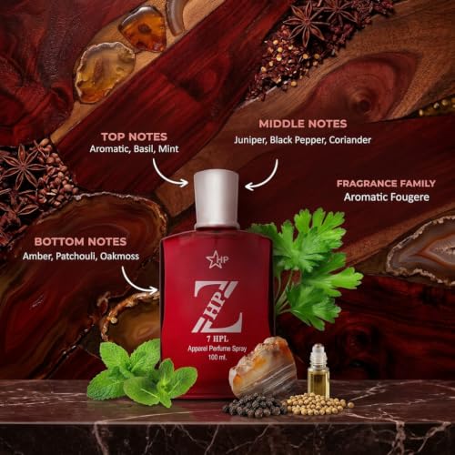 Image of HP 7HPL Unisex Eau De Parfum, 100 ml | Refreshing long-lasting floral & earthy| Rose, Moss, Geranium & Amber | Best for Men & Women | Gift For Friends