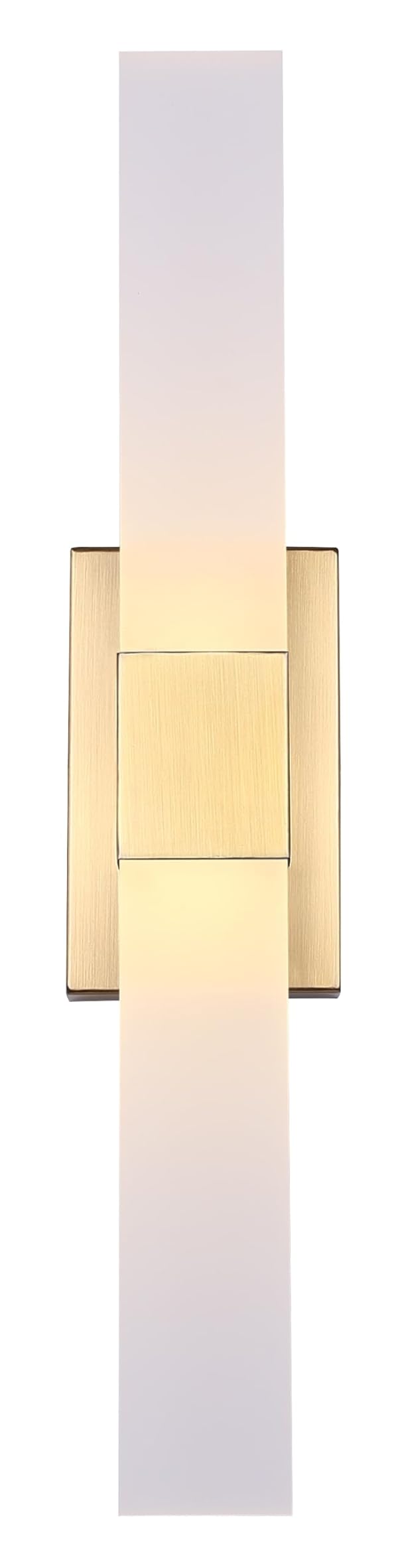 Canarm Farrow 2-Light LED Vanity Light – Modern Minimalist Gold Finish, Dimmable 3000K-5000K, Sleek Bathroom Wall Fixture by Canarm - Image 2